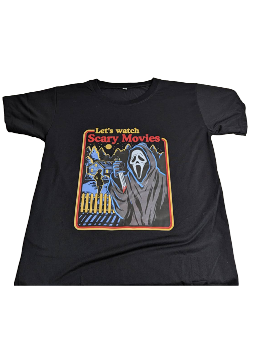 Scary Movies T Shirt - Scream T Shirt - Best T Shirt For Halloween Season